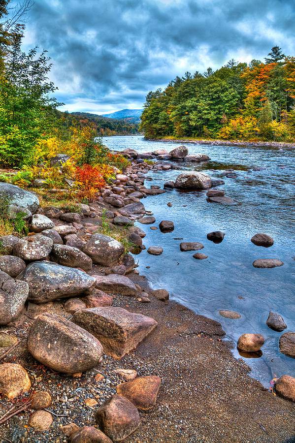 Fall Photograph - Fall on the Hudson River by David Patterson