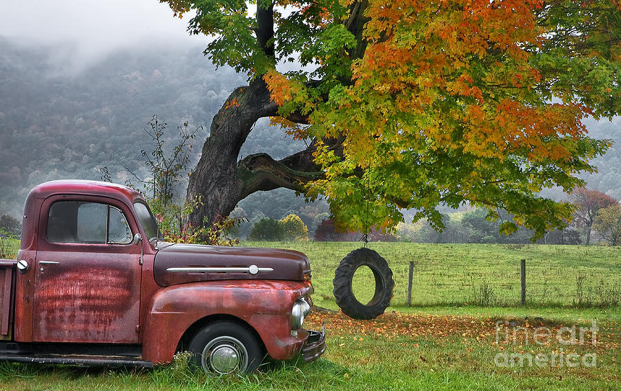 Fall Pick Up Photograph by Linda D Lester
