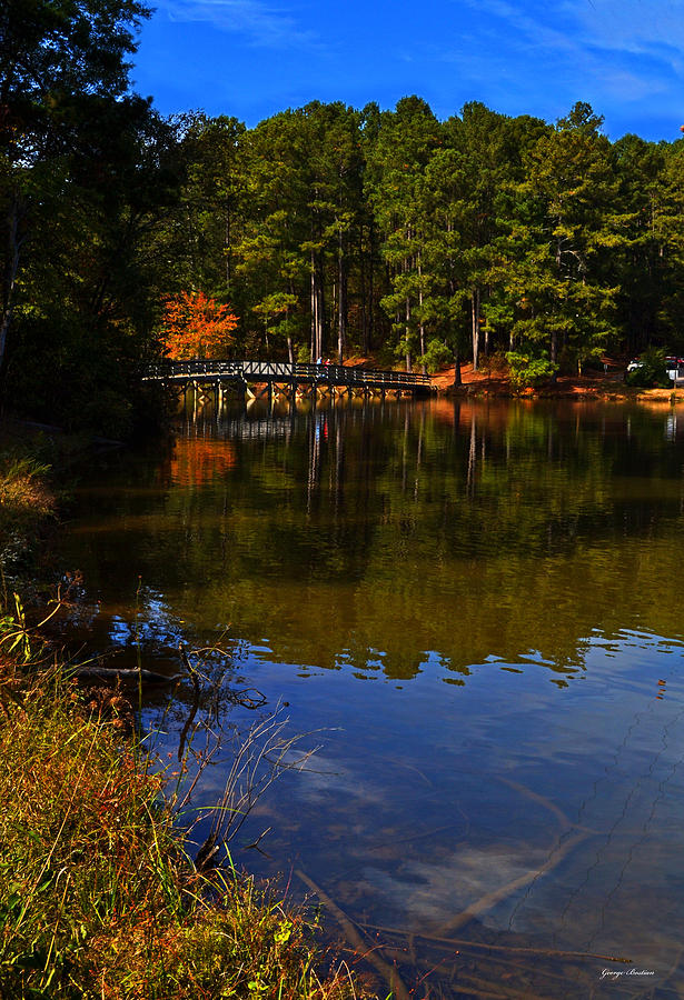 Fall Reflection - Ft Yargo 002 Photograph by George Bostian