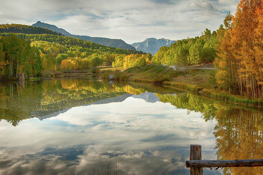 Fall Reflections Photograph by Hlazyj - Susan Humphrey