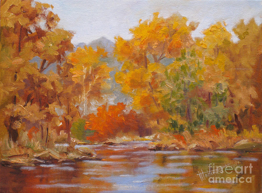 Fall Reflections Painting