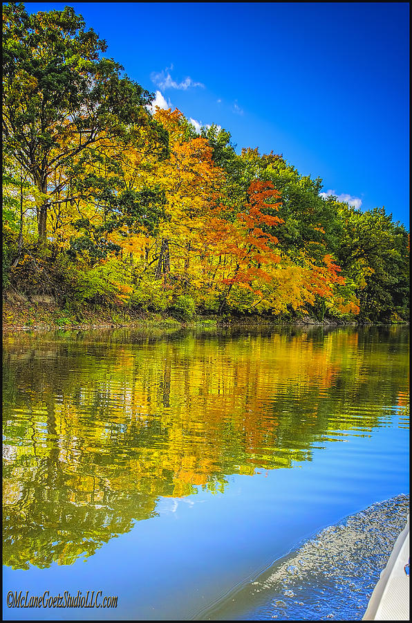 Fall River Reflections Photograph by LeeAnn McLaneGoetz McLaneGoetzStudioLLCcom