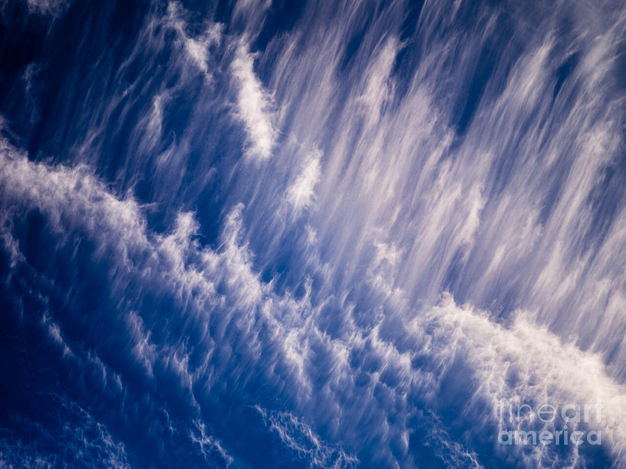 Fall streak clouds 3 Photograph by Tracy Knauer | Fine Art America