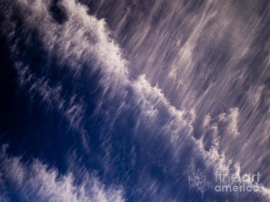 Fall streak clouds 6 Photograph by Tracy Knauer - Fine Art America