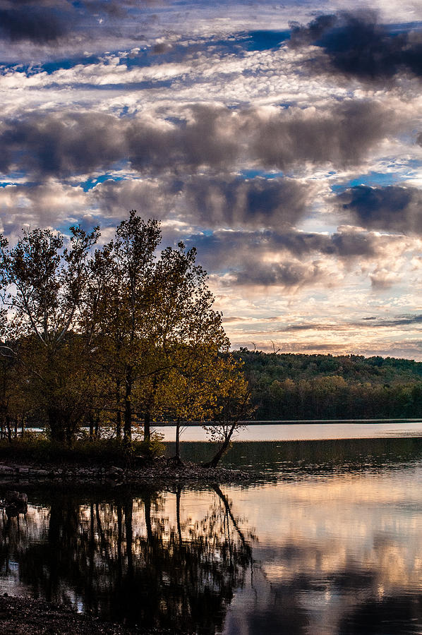 Fall Sunset pt deux Photograph by Sheri Bartoszek - Fine Art America