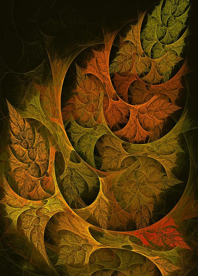 Fall Transitions #2 Digital Art by Doug Morgan