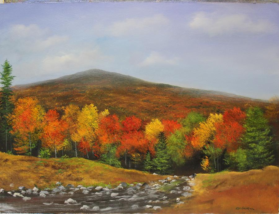 Fall Vista Painting by Ken Ahlering