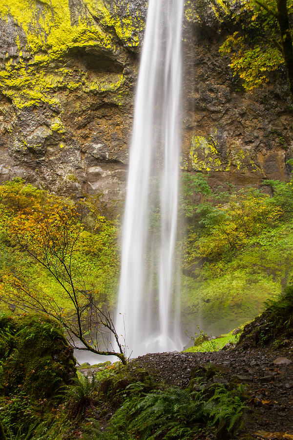 Fall waterfall Photograph by Kunal Mehra