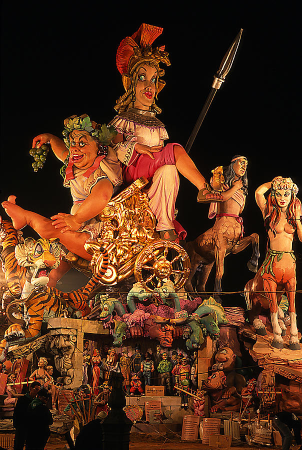 Wine Photograph - Falla of Bacchus God of Wine by Carl Purcell