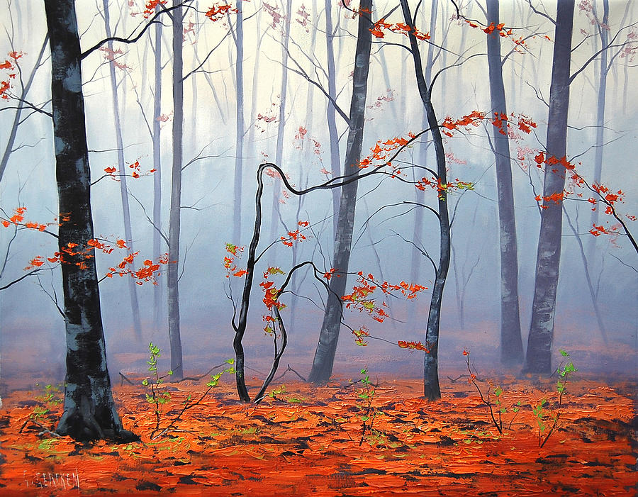 Fallen Leaves Painting