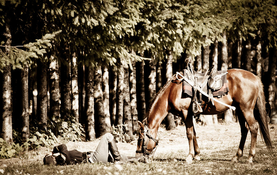 Gettysburg National Park Photograph - Fallen Soldier by Athena Mckinzie