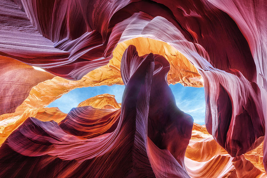 Falling Into The Sky Photograph by Alex Mironyuk