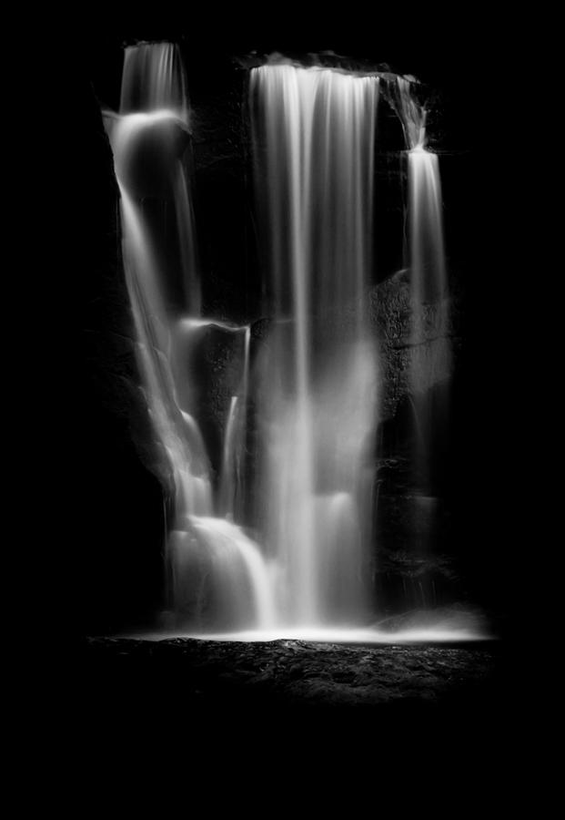 Black And White Photograph - Falling Light by Shane Holsclaw