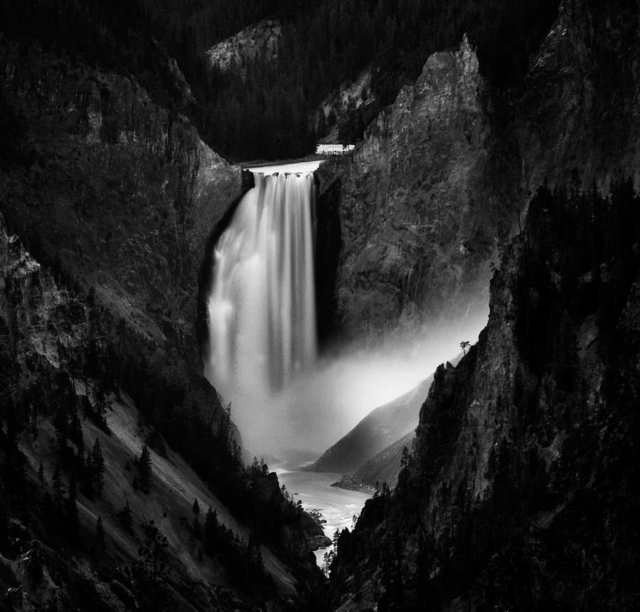 Yellowstone National Park Photograph - Falling Rivers by Yvette Depaepe