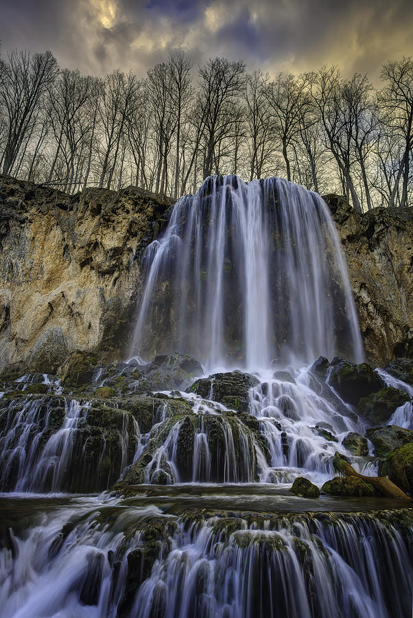 Falling Spring Falls Photograph by Nathan Firebaugh Fine Art America