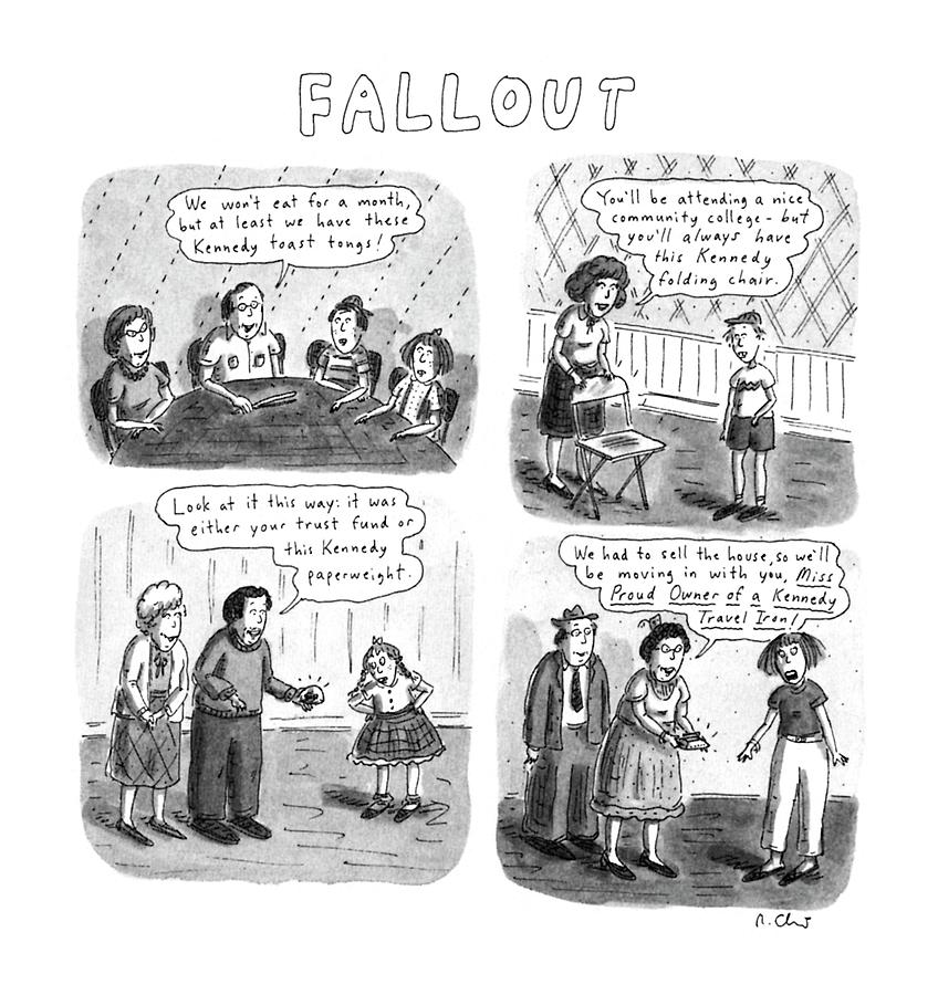 Fallout Drawing by Roz Chast