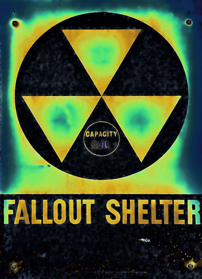 Fallout Shelter Abstract 2 Photograph by Stephen Stookey - Fine Art America