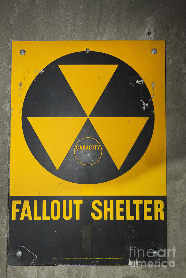Fallout Shelter Photograph by Jim West