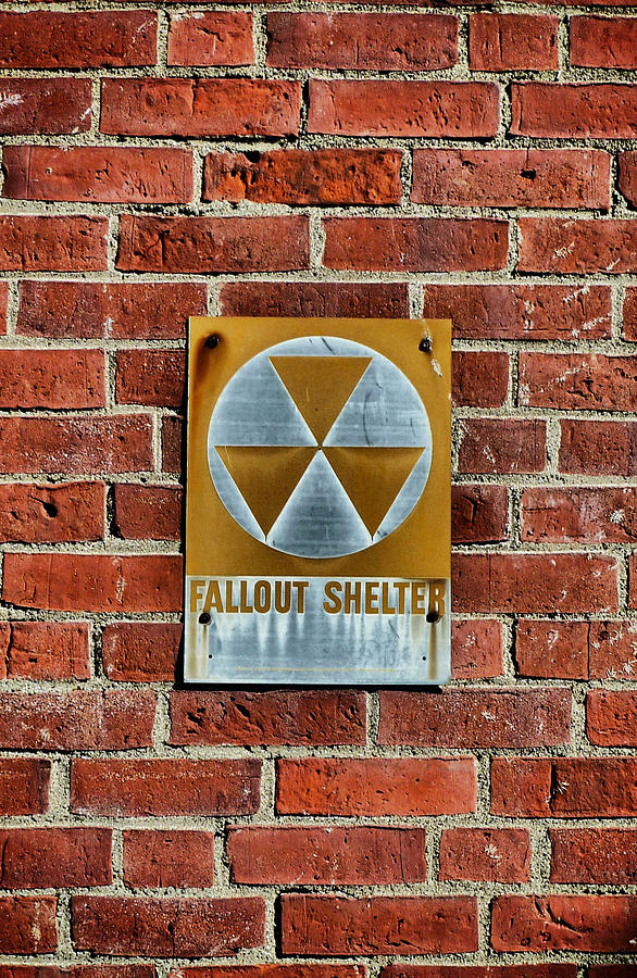 Brick Photograph - Fallout Shelter by Quin Bond