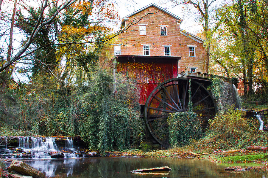Falls Mill Photograph by Paula Ponath