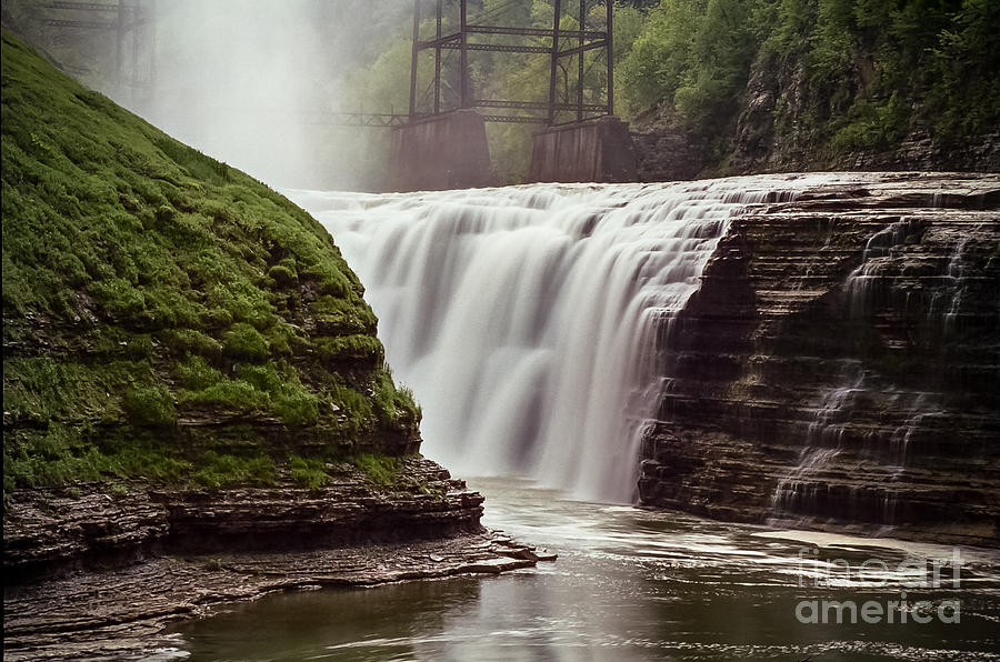 Falls Over Letchworth State Park Photograph