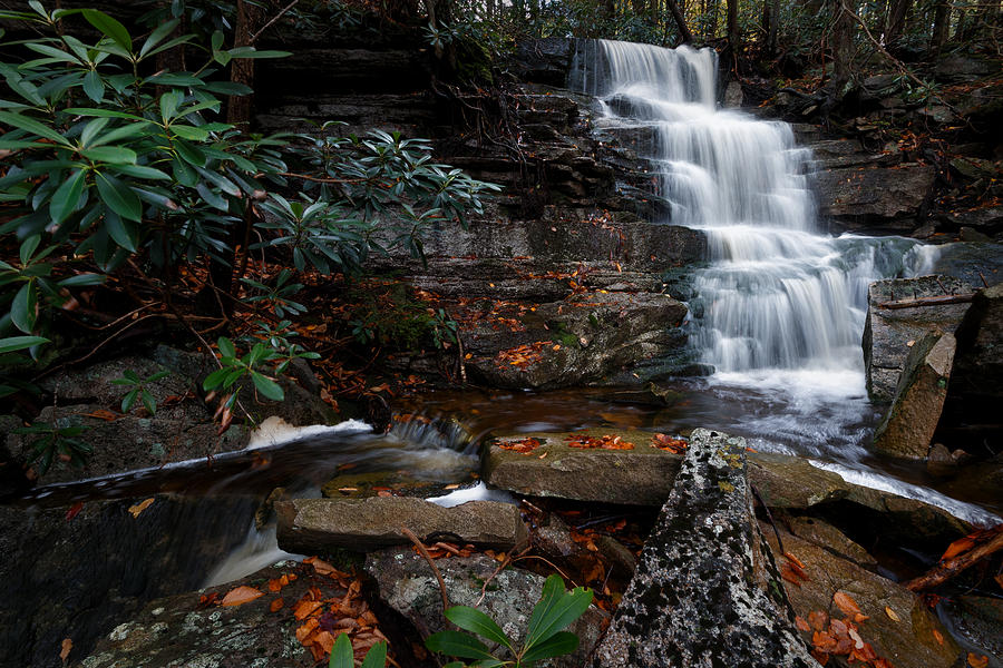 Falls Run Falls No.1 Photograph by Steve Konya II - Fine Art America