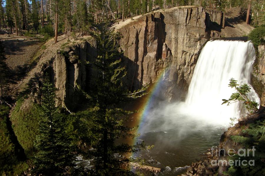 Falls Under The Rainbow Photograph by Adam Jewell