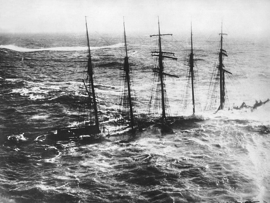 Falmouth England Shipwreck Photograph by Underwood Archives - Pixels