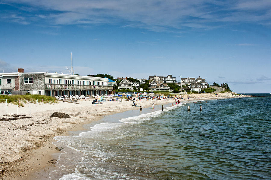 Falmouth Heights Photograph by Dennis Coates - Fine Art America