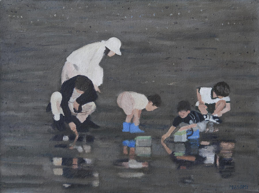 Family Excursion Painting by Masami Iida