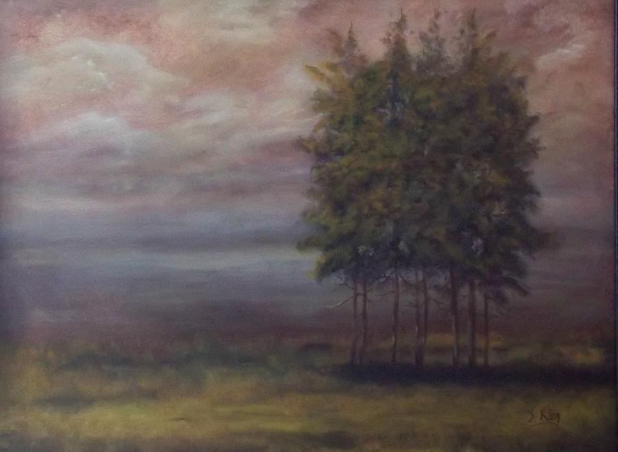 Landscape Painting - Family of Trees by Stephen King Landscape Painting - Family of Trees by Stephen King