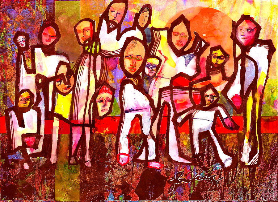 Family Reunion Digital Art by Craig A Christiansen