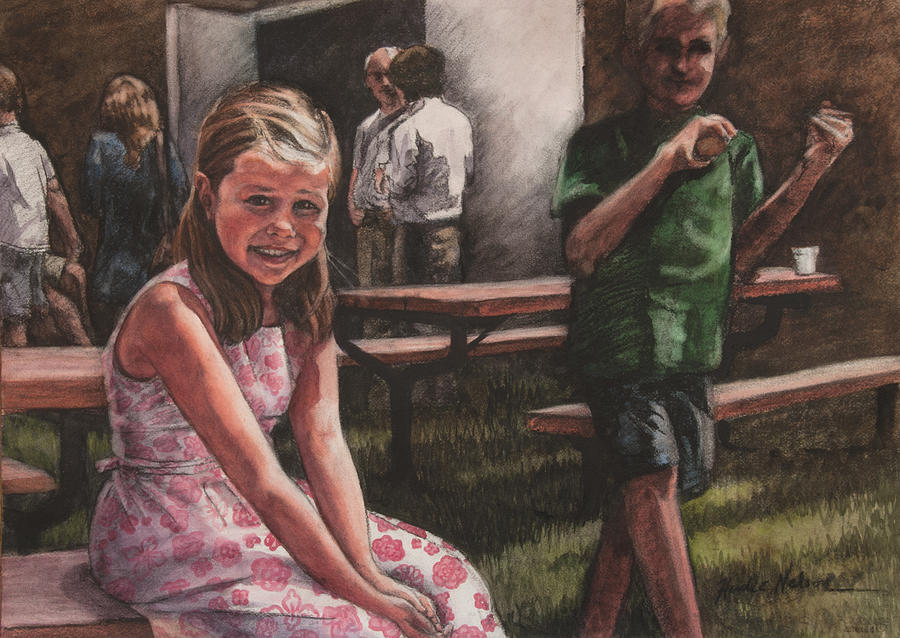 Family Reunion Painting by Heidi E Nelson