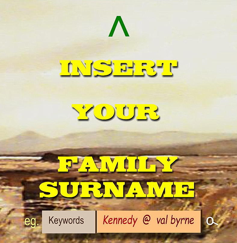 Family Surname Mixed Media by Val Byrne