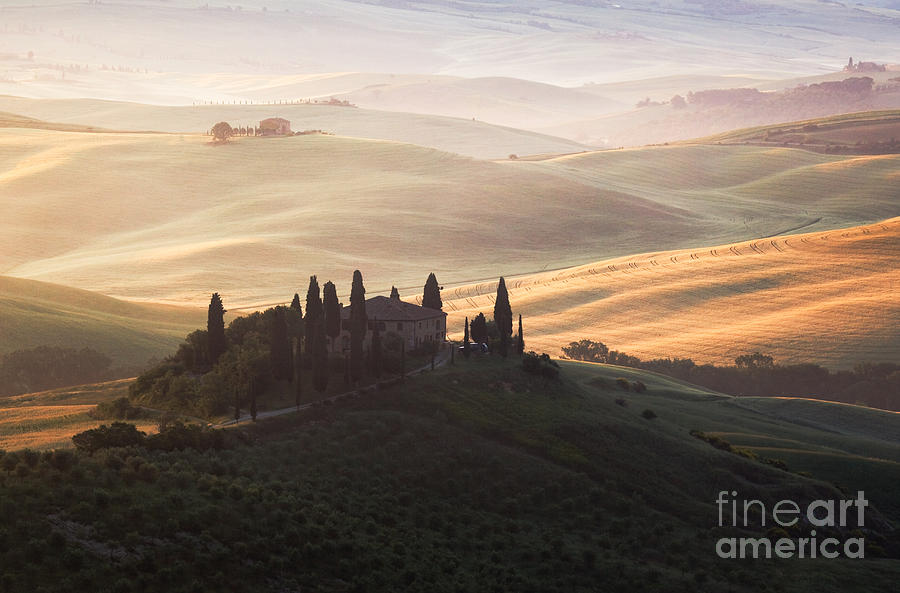 Famous Belvedere mansion Tuscany Italy Photograph by Matteo Colombo