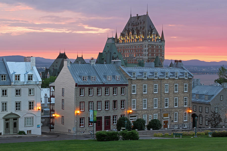 Famous Chateau Frontenac in Quebec City Photograph by Juergen Roth