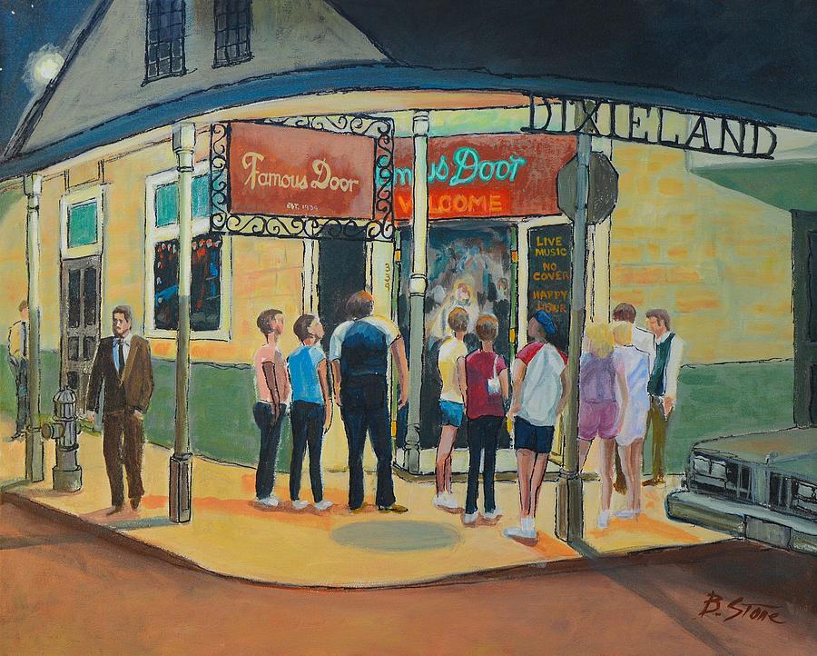 Famous Door New Orleans Painting by Brian Stone Pixels