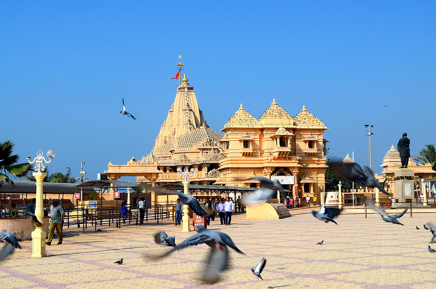 Famous Holy Somnath Temple, Gujarat, India Photograph by Anand Purohit