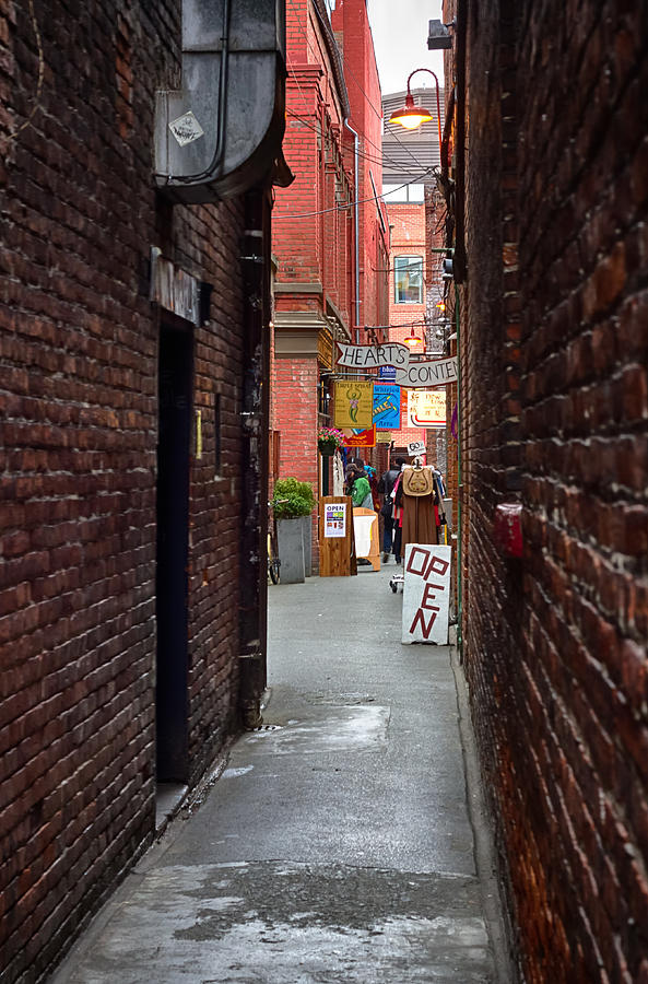 Fan Tan Alley Photograph by Carrie Cole