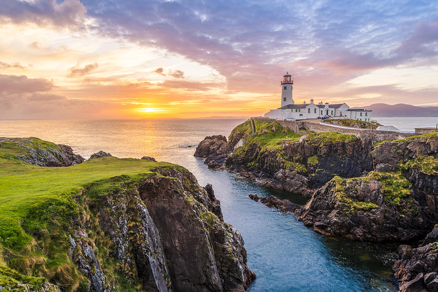 Fanad Head Lighthouse. Co. Donegal, Ireland. Photograph by © Marco Bottigelli