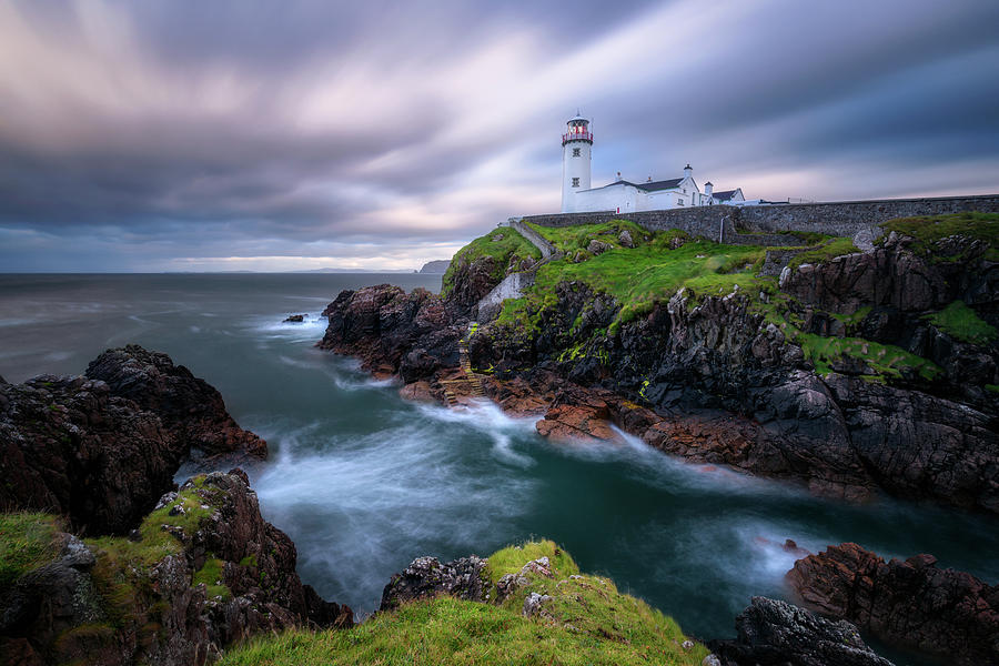 Architecture Photograph - Fanad Head Lighthouse by Daniel F.