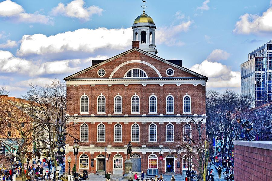 Faneuil Hall Photograph by Marisa Geraghty Photography