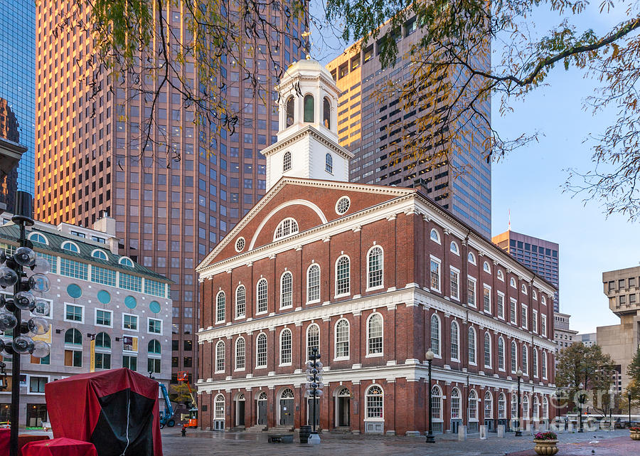 Architecture Photograph - Faneuil Hall by Susan Cole Kelly