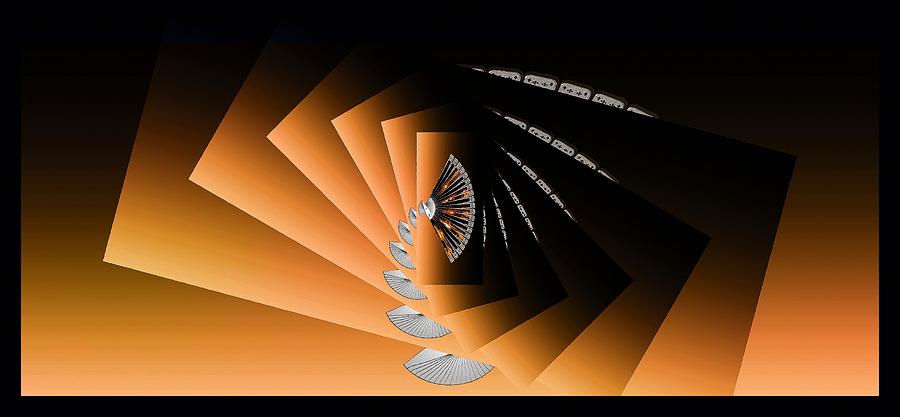 Fantasim Orange Digital Art by Paula Ayers