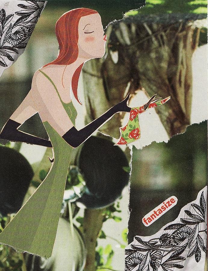 Cartoon Mixed Media - Fantasize by Matthew Hoffman Cartoon Mixed Media - Fantasize by Matthew Hoffman