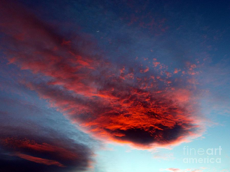 Fantastic February Sunset Painting by Jerry Bokowski