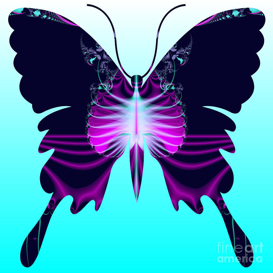 Fantasy Butterfly Digital Art by Renee Trenholm
