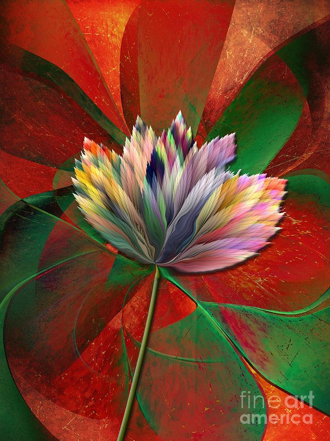 Fantasy Flower Digital Art by Klara Acel