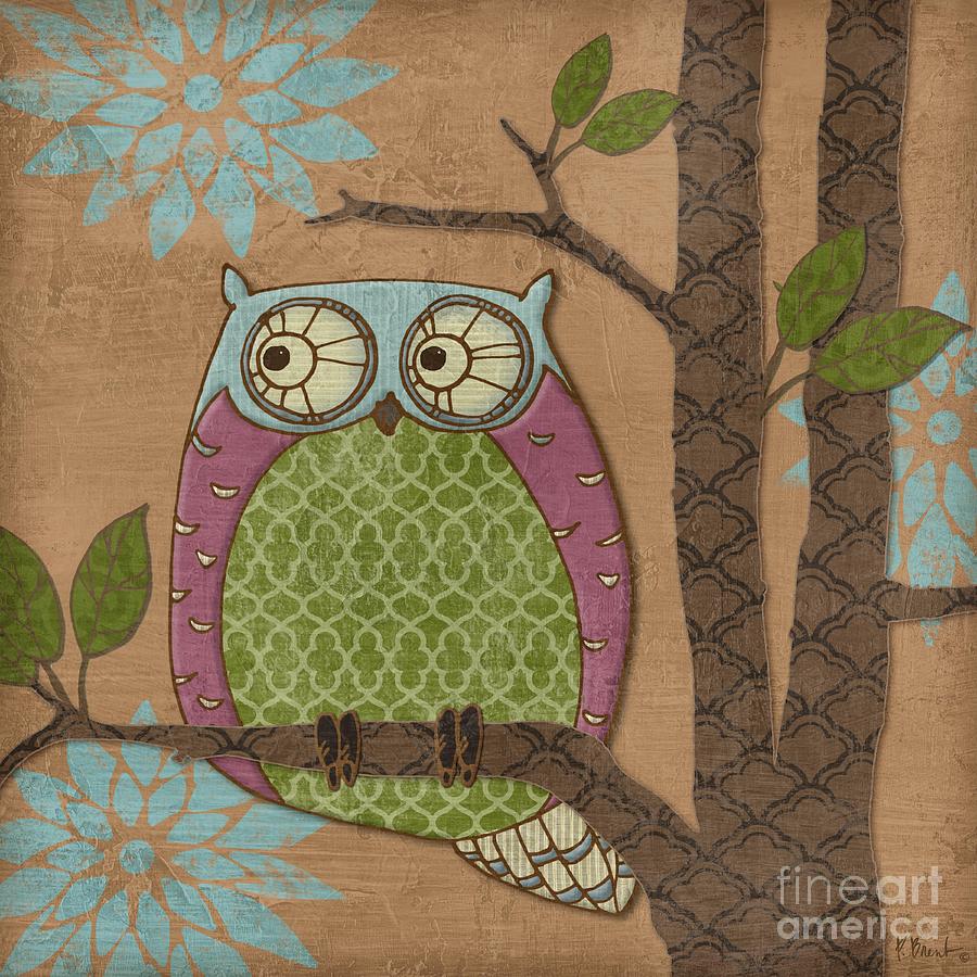 Owl Painting - Fantasy Owl IV by Paul Brent