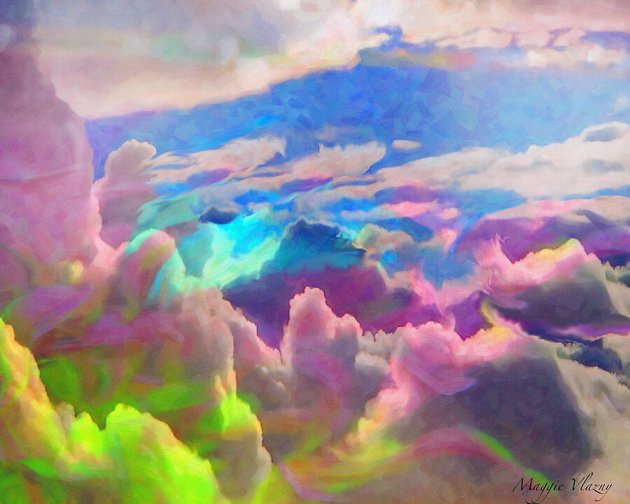 Abstract Fantasy Sky Digital Art by Femina Photo Art By Maggie